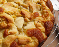 Gâteau aux prunes, croûte en pâte sucrée