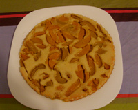 Clafoutis aux pêches