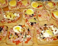 Tartines façon bruschetta