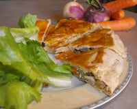 Tourte aux légumes d'hiver