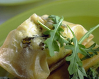 Pannequets de Valençay et de Boutons de Culotte au cerfeuil