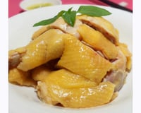 Poulet bouilli au gingembre