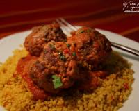 Boulettes de bœuf à la coriandre (couscous)