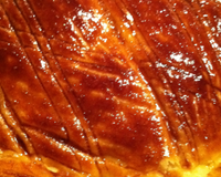 Galette des rois (sans beurre) Frangipane Noix et Poires !