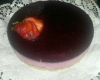 Bavarois à la framboise