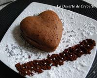 On a tous dans nos tiroirs une recette de moelleux au coeur coulant ; voici celle que réalise mon fils de 4 ans pour l'anniversaire de son papa !