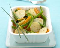 Salade au mélange de légumes.