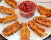 Mozzarella panée au paprika