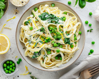 "J’avais oublié de vous partager cette pépite" : une diététicienne partage sa recette de pâtes petits-pois et citron