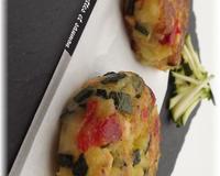 Quand la courgette se fait galette et s'unit au saumon