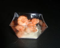 Verrine crevette concombre