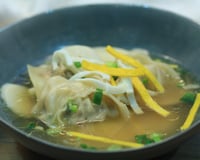Tteok Manduguk ou Soupe Coréennes de ravioles