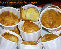 Muffins emmental-poire
