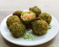 Cromesquis de crevettes à la Thaï