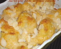 Gratin de chou fleur aux amandes