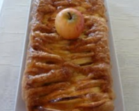 Gateau aux pommes de reinettes et pomme d 'api