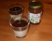 Panacotta vanille et coulis de Nocciolatta