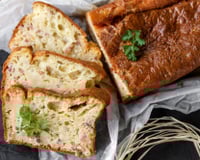 Cake au jambon en machine à pain