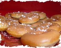 Donuts aux abricots secs et chocolat blanc