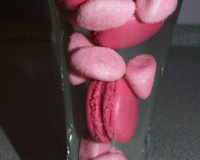 Macarons originaux fraise tagada