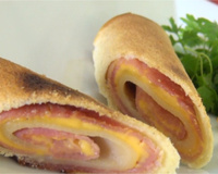 Croque-monsieur roulé