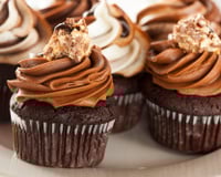 Cupcakes maison au chocolat et frosting