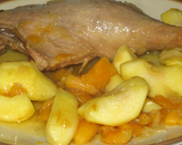 Cuisses de canard sauce au cidre