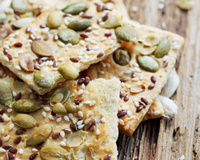 Knækbrød ou crackers danois aux graines