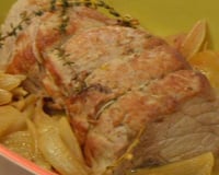 Rôti de veau au four