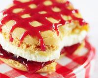 Recette de macarons à la confiture Bonne Maman.