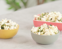 Une façon originale de préparer ses pop-corn salés. 