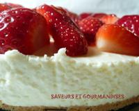 Le contraste entre la douceur du fromage, les saveurs du spéculos et l'"acidité" des fraises est des plus agréables.