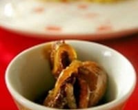 Wok de magret de canard aux oignons et au miel