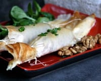 Bricks de reblochon aux noix