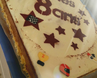 Entremet aux 3 chocolats et son miroir de chocolat noir