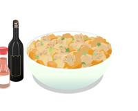 Cette salade a le ratio parfait entre temps de préparation et goût. Elle se sert en plat principal, en accompagnement et elle est très pratique aussi…