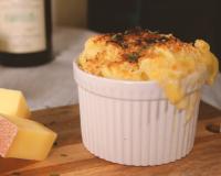 Gratin de macaroni aux 3 fromages