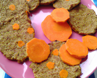 Galettes de kasha aux carottes