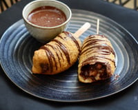 Banana stick au chocolat