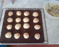 Cookies noix de coco et pépites de chocolat