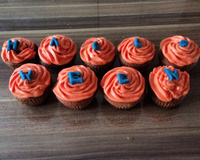 Cupcakes d'Halloween chocolat orange