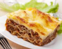 Lasagnes gourmandes à la bolognaise