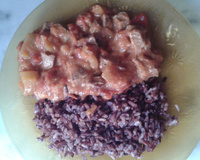 Curry d'agneau au lait de coco