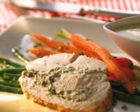 Rôti de dinde farci rapide