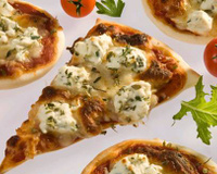 Pizza Margarita au Philadelphia Ail & Fines Herbes