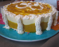 Vacherin aux fruits exotiques