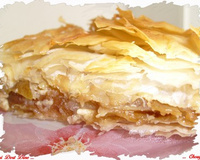 Croustade de pommes caramélisées