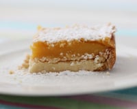 Petits carrés au citron