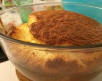 Recette Soufflé au jambon et au fromage