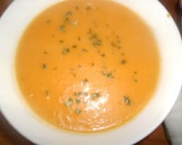 Soupe aux carottes rapide